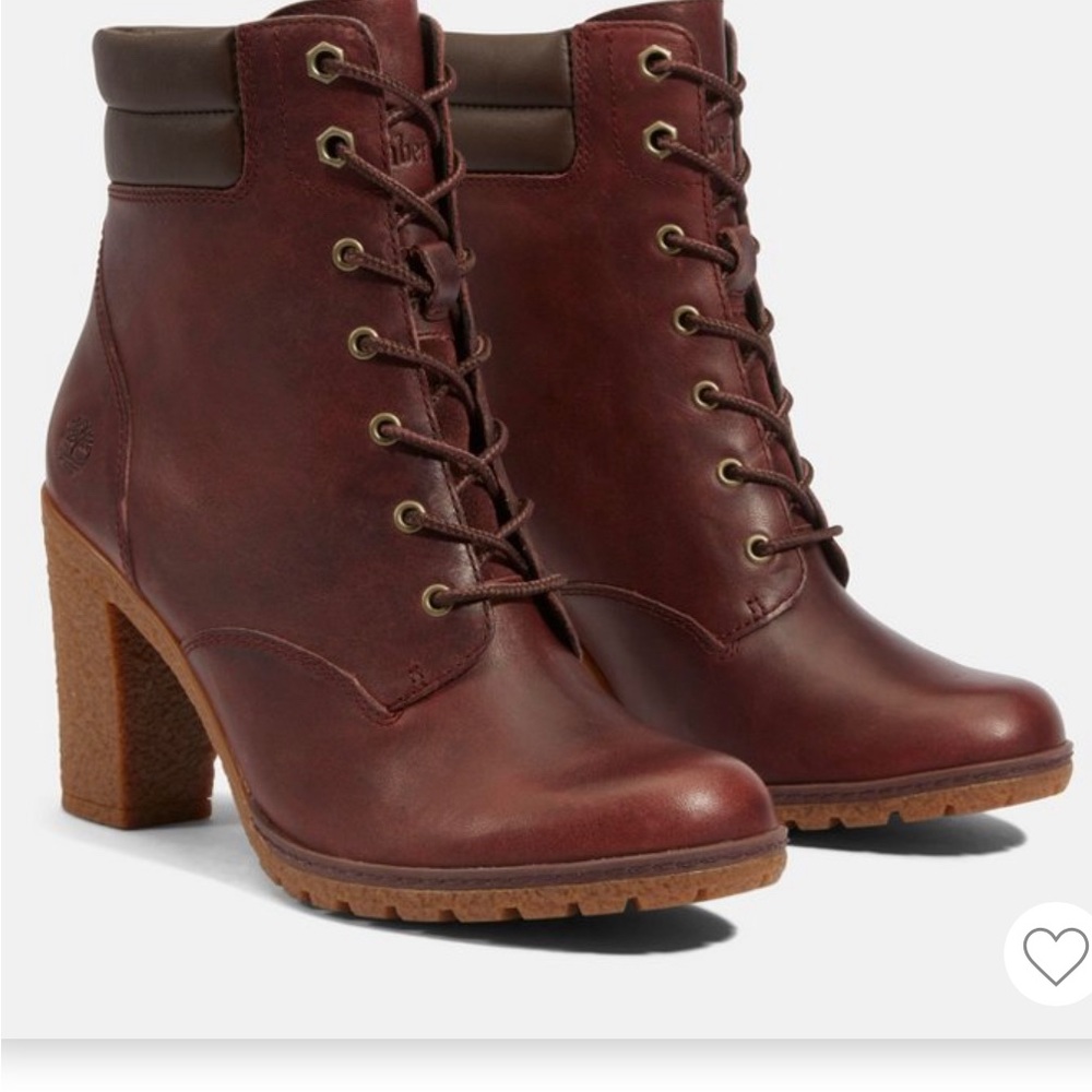 Timberland Burgundy 6” Tillston boot✨